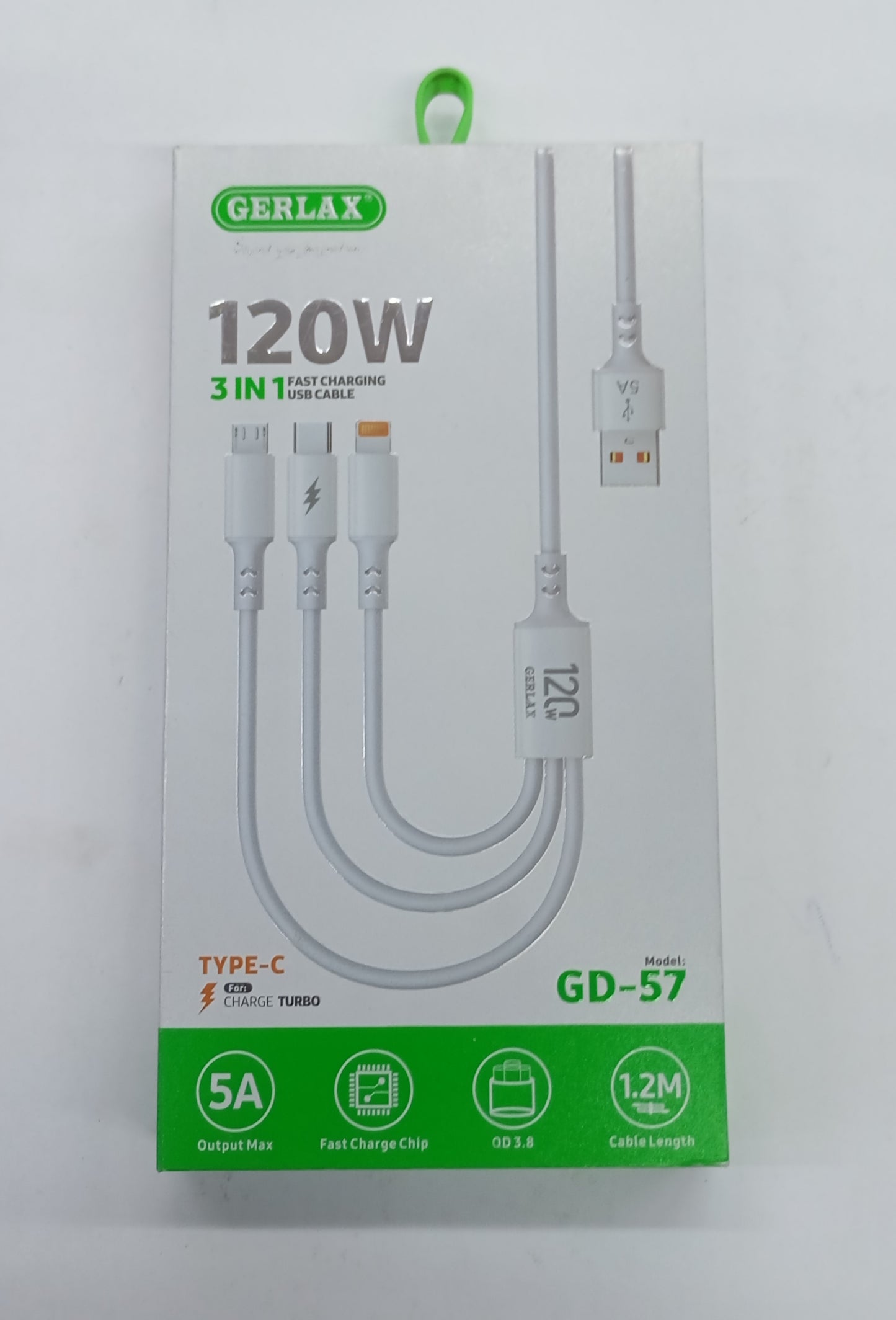 Cable de carga rápida 3 en 1