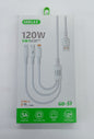 Cable de carga rápida 3 en 1