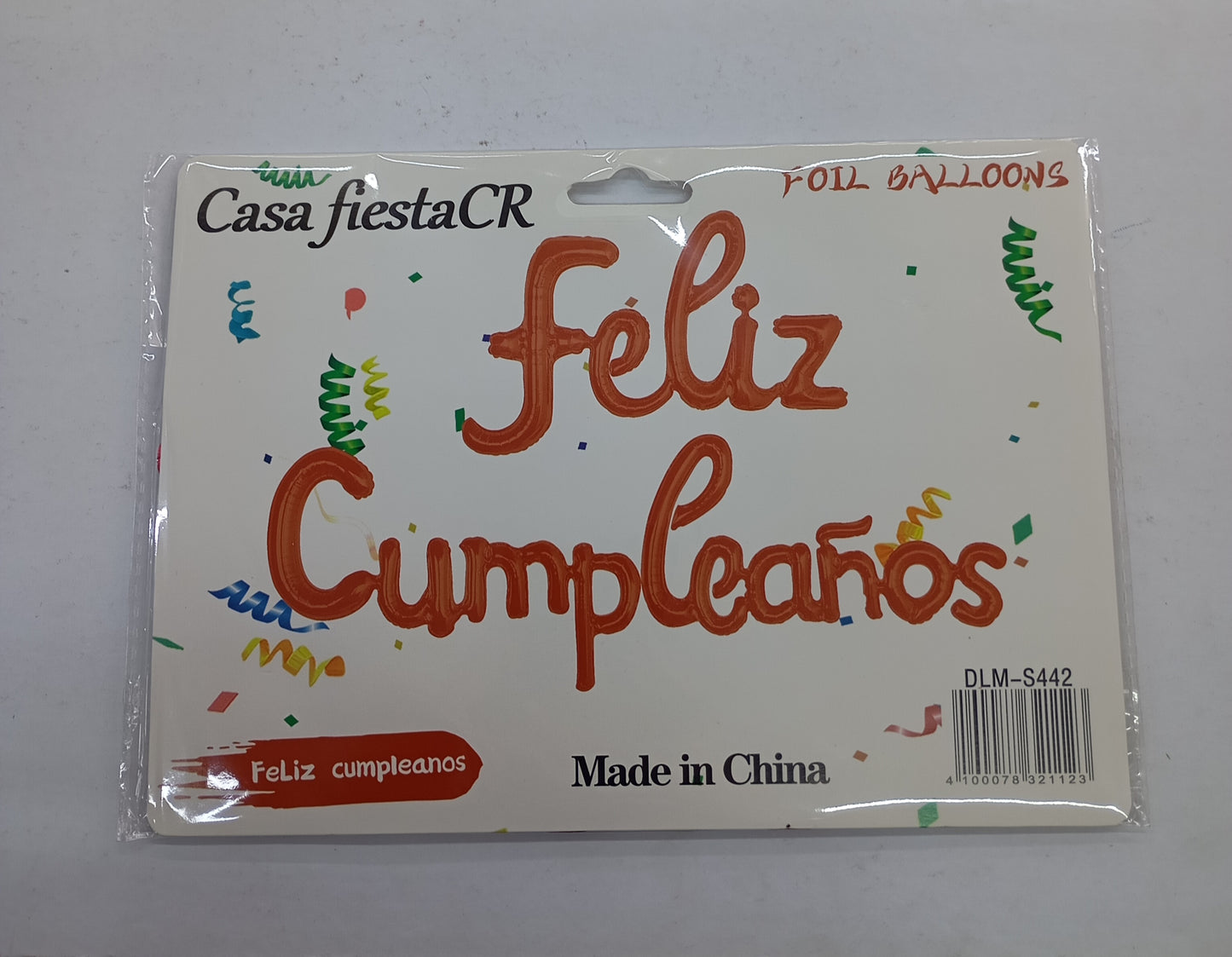 Letras de cumpleaños para fiesta
