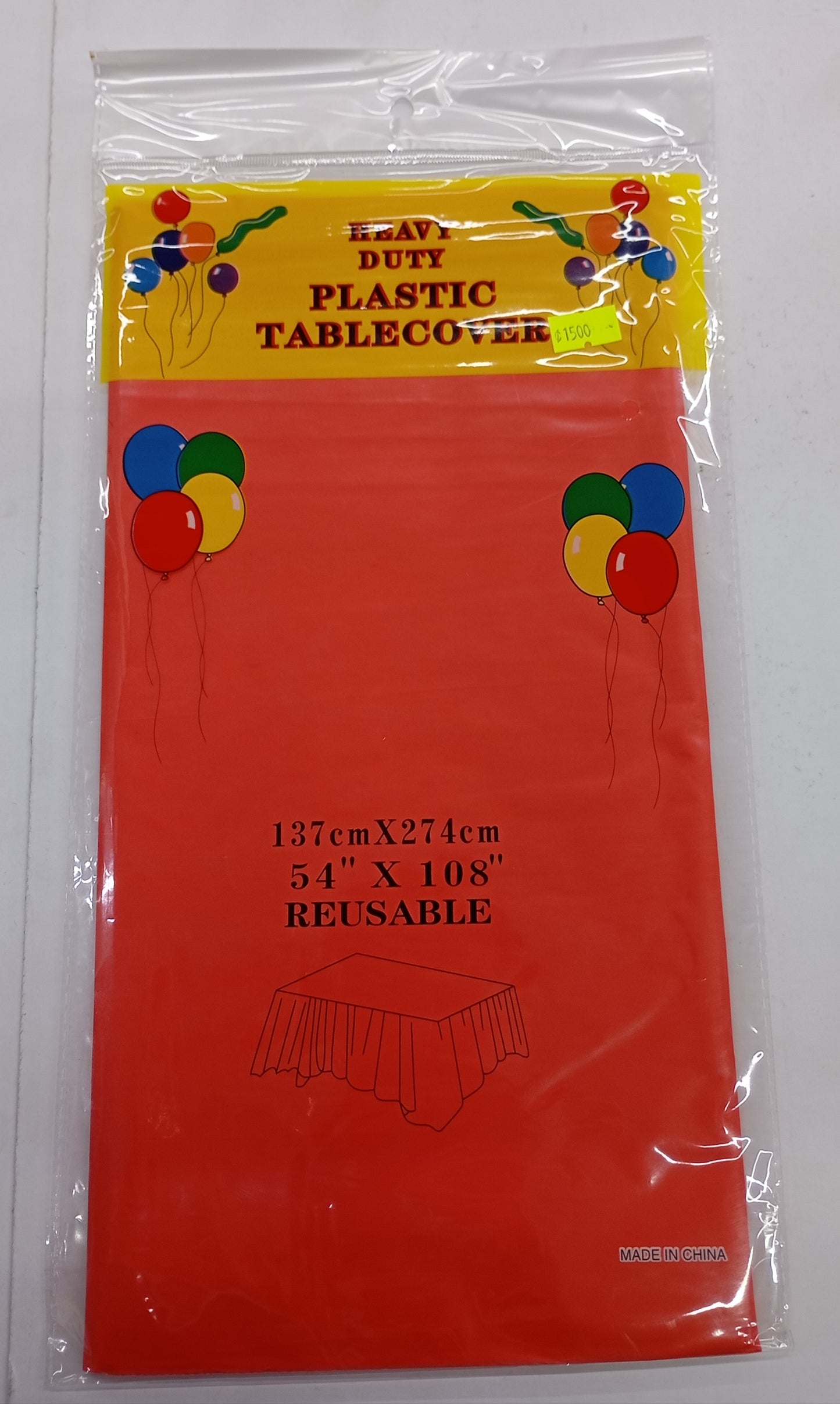 Mantel reusable para fiestas