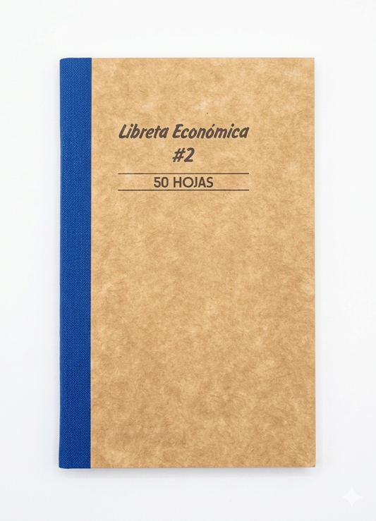 Libreta económica Búho #2 50 hojas