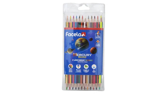 Lápices bicolor Facela