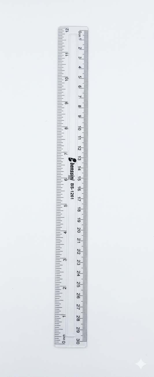 Regla benssini 30 cm