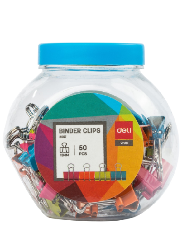 Clips para papel deli 50 piezas