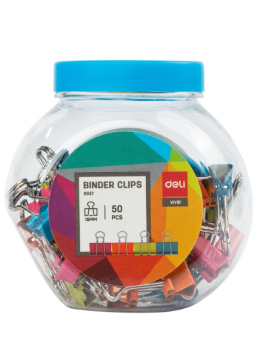 Clips para papel deli 50 piezas