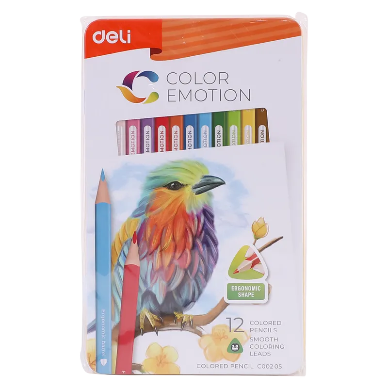 Lápices de color 12 unidades deli