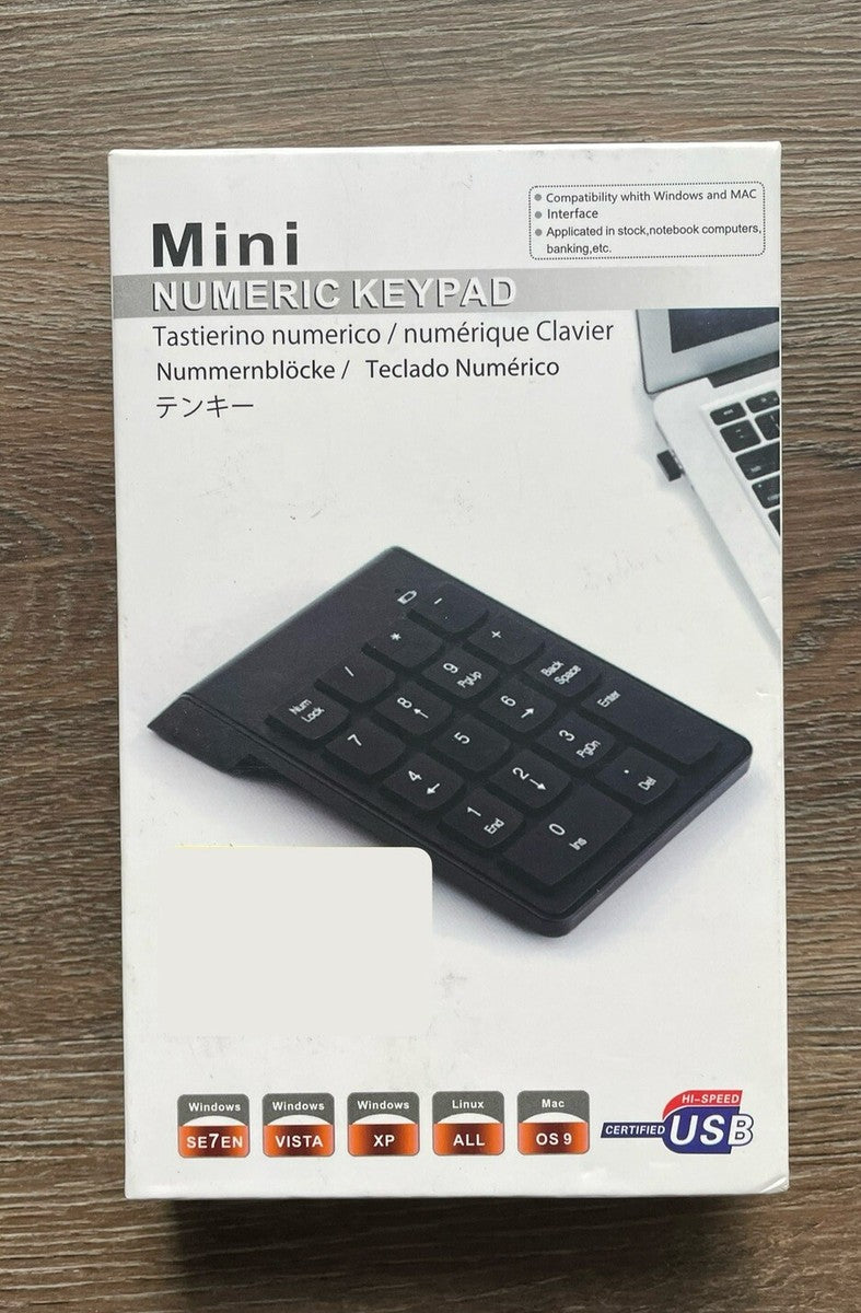 Mini teclado numérico