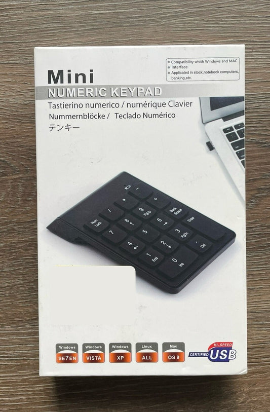 Mini teclado numérico