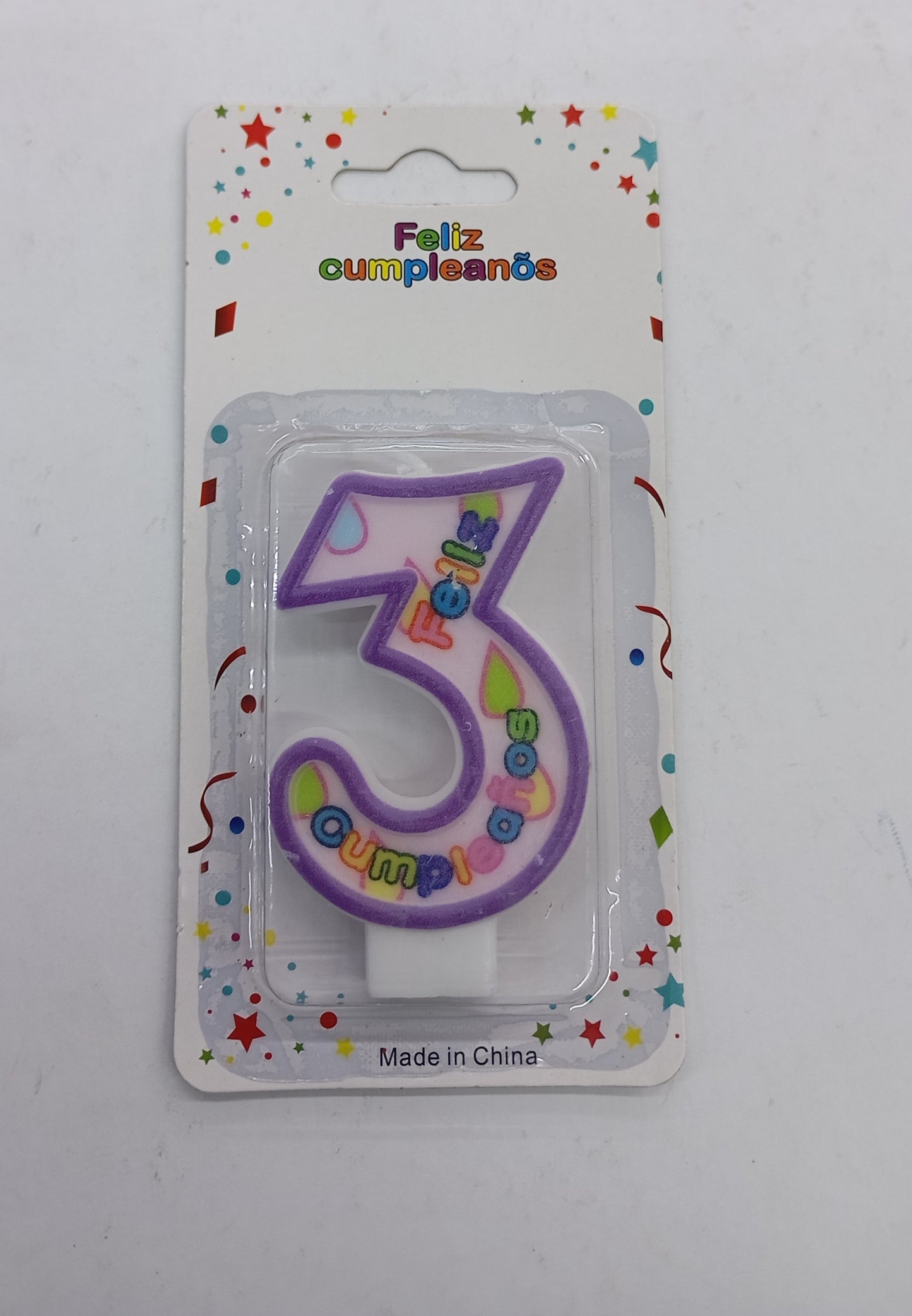 Candelas para cumpleaños