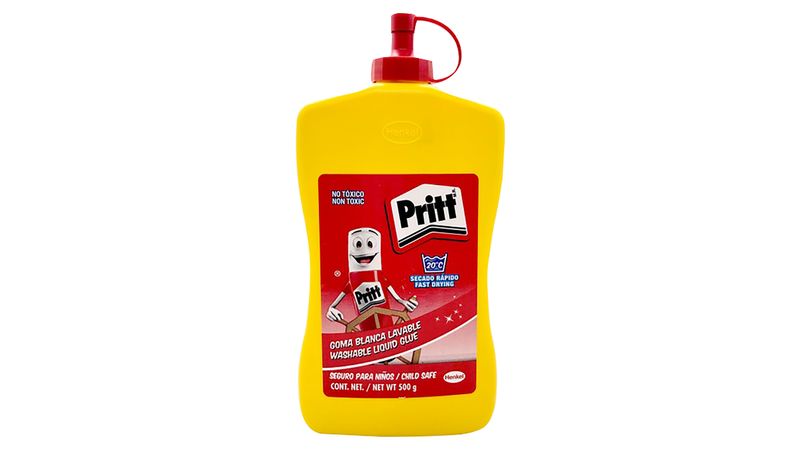 Goma blanca lavable Pritt 500g