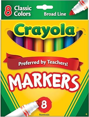Marcadores 8 unidades Crayola