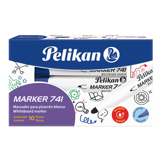 Marcador para pizarra 741 Pelikan