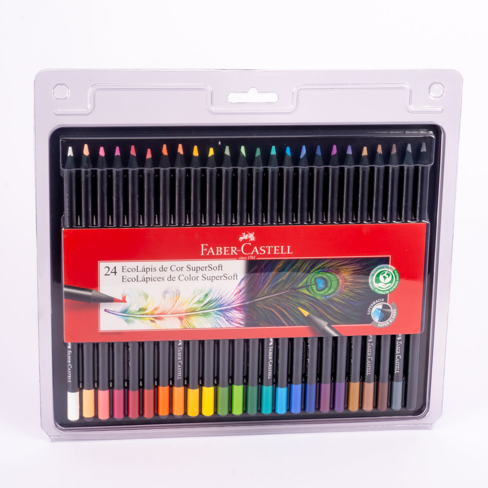 Ecolápices de color SuperSoft Faber-Castell