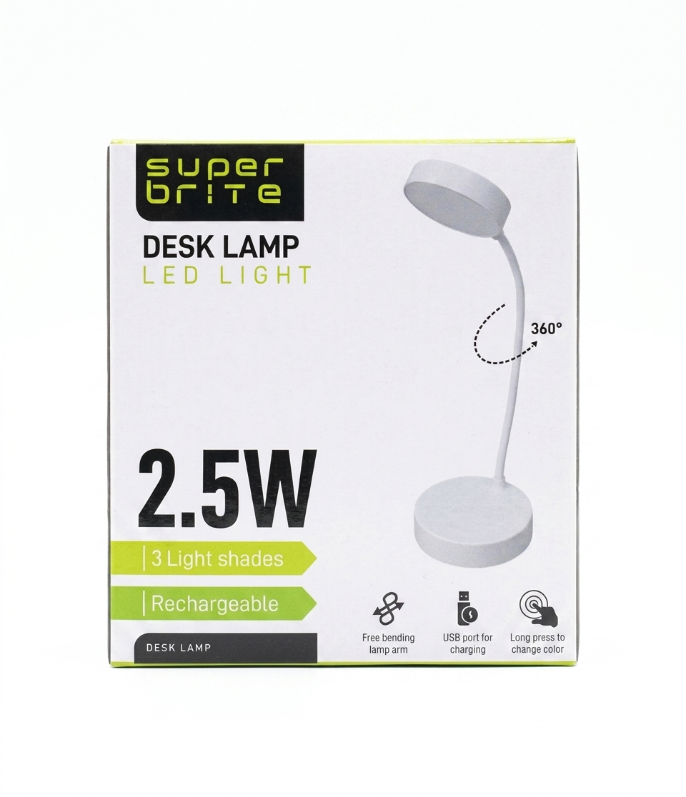 Lámpara de escritorio 2.5W
