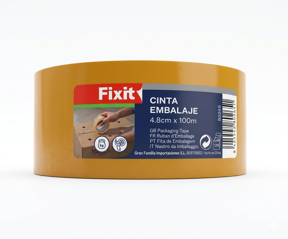 Cinta de embalaje 4.8x100