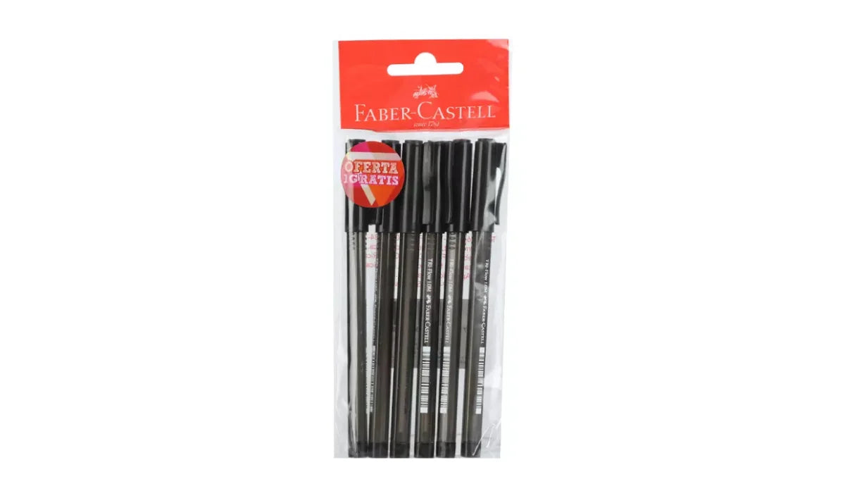 Lapiceros Faber-Castell 4 unidades