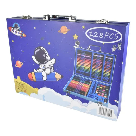 Kit de dibujo 128 piezas