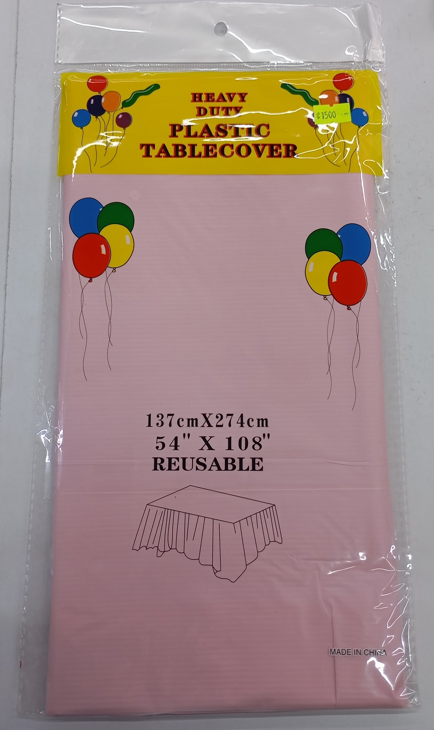 Mantel reusable para fiestas